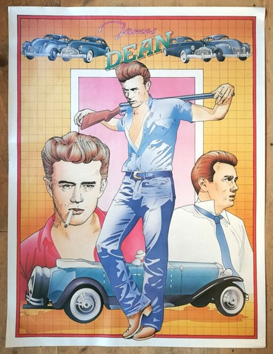 James dean poster - james,
