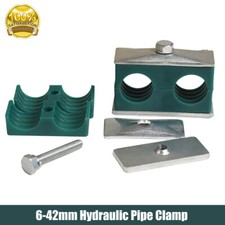 Clip morsetto idraulico per tubi - morsetto doppio/doppio tubo da 6 mm a 42 mm