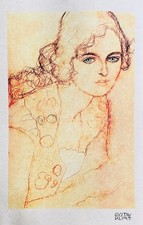 Gustav Klimt litografia COA