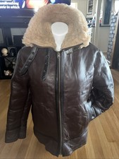 Giubbotto bomber uomo pelle