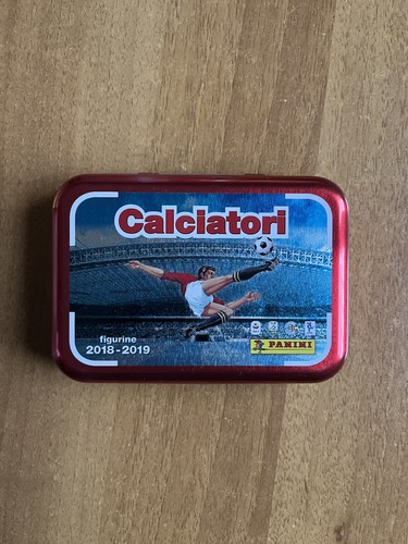 Tin box panini calciatori - box,