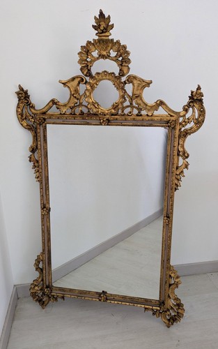 Specchiera legno dorato - -,