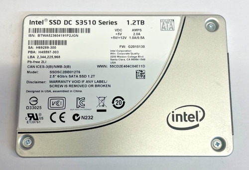Ssd intel s3510 2 5 - ssd, dc