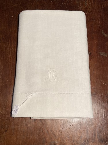 Antico lenzuolo lino - lenzuolo,