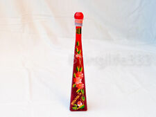 VINTAGE VINO SANTO BOTTIGLIA VETRO ROSSO DIPINTA A MANO CC 100 16% CON SIGILLO