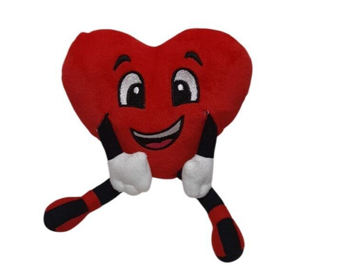 Peluche cuore mondo - ,