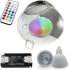 Faretto LED Incasso IP65 Impermabile per Cromoterapia Box Doccia, Bagno Turco, S