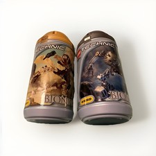 LEGO 8531 + 8532 Bionicle Toa Mata Pohatu + Toa Mata Onua NUOVO & IMBALLO ORIGINALE