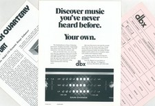 c1979 DBX 3BX 128 Dynamic