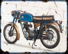 Insegna metallo Ducati 125