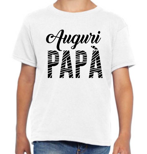 Shirt bianca bambini - bambini, auguri