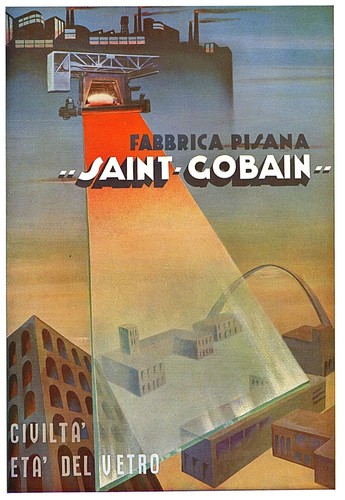 Pubblicita 1941 saint gobain - 1941,