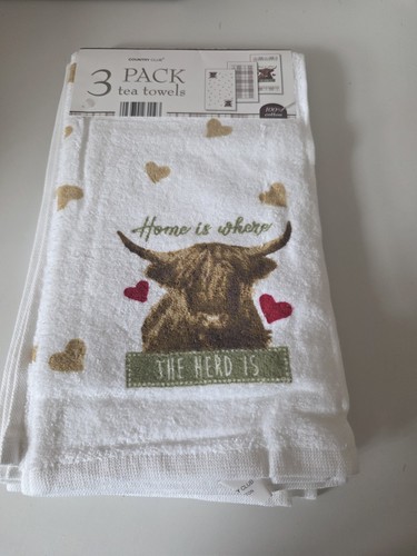 Highland cow confezione 3 - confezione, da