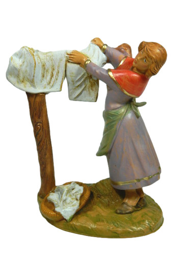Donna che stende panni - donna, i