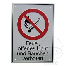 UNBRANDED German Aluminum Sign