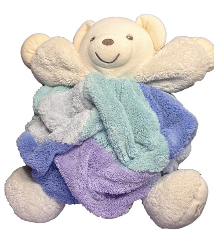 Peluche kaloo blu viola plume - kaloo,