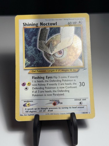 Shining noctowl pokemon neo - pokemon,