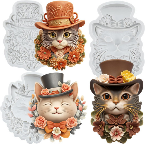 Stampi silicone per gatti - silicone,