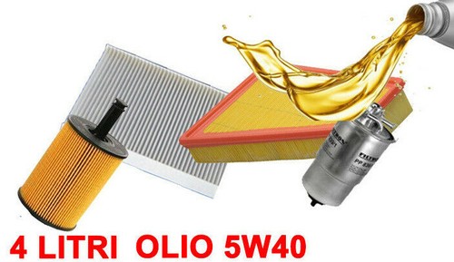 Kit filtri tagliando - kit, 4