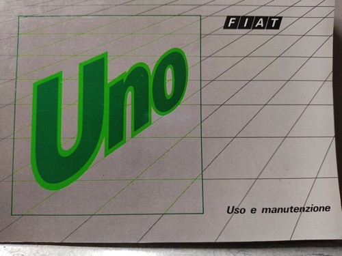 Fiat uno originale - originale, uso
