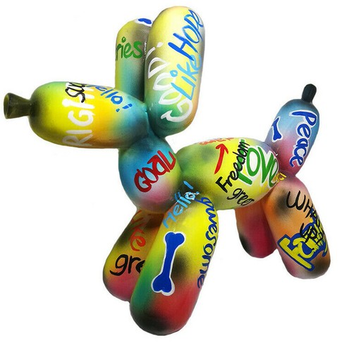 Palloncini cane graffiti - palloncini,