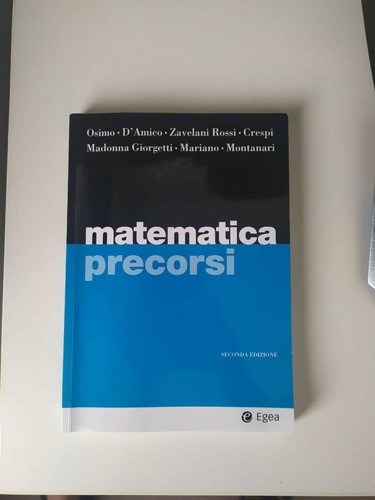 Matematica precorsi seconda - matematica,