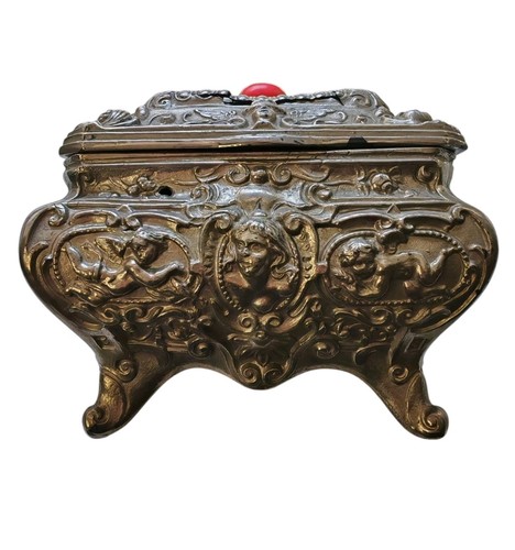 Antica scatola portagioie - antica,