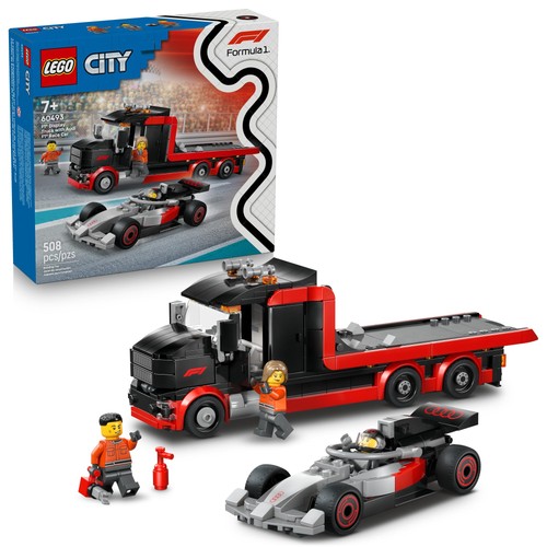 Lego city display truck - city,