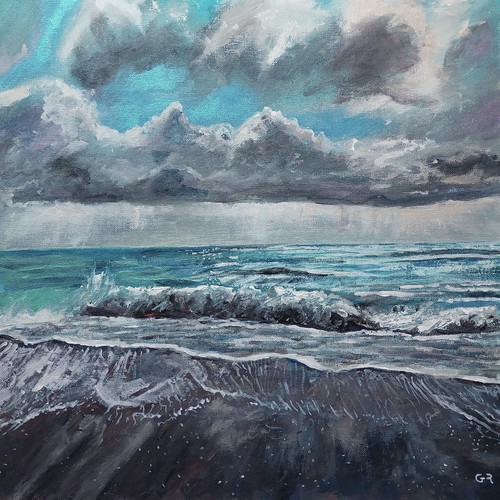 Potere del mare quadro - del, mare,