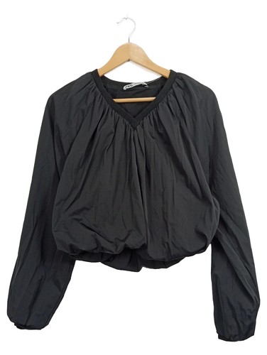 Zara camicia donna nera - zara,