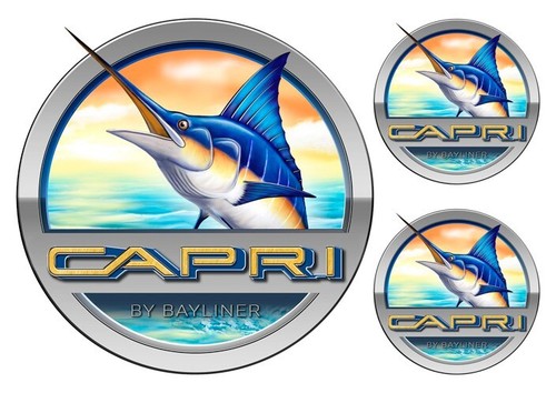 Adesivi bayliner capri boat - bayliner,