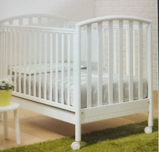 lettino bambino marca Pali colore bianco in legno completo di materasso