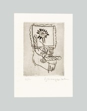 Alberto GIANQUINTO - "Senza titolo" (B), 1991 - Acquaforte, 16,5 x 11,5 cm