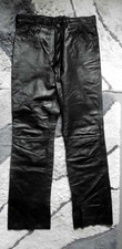 Pantalone moto vera pelle