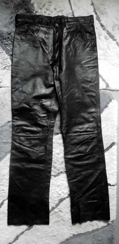 Pantalone moto vera - , pelle
