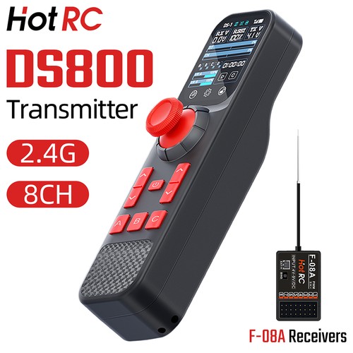 Hotrc ds800 8ch radio - 8ch,
