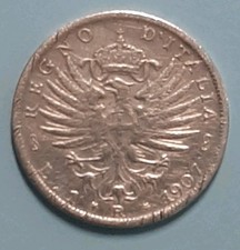 Lira aquila sabauda 1907 - aquila,