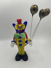 Raro pagliaccio in vetro di