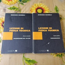 Lezioni Di Fisica Tecnica 2 Volumi - Giambelli - Ed. Masson 1991