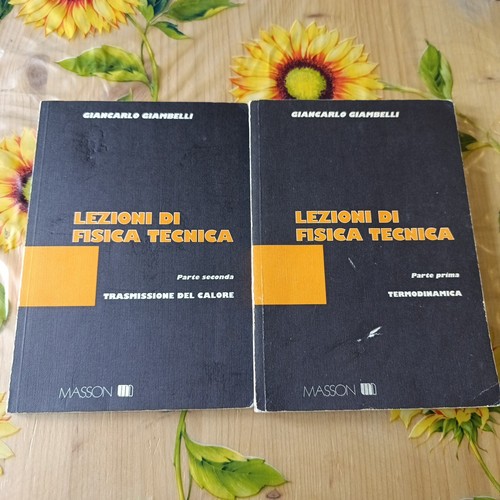 Lezioni fisica tecnica 2 - lezioni, di