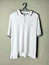 Polo Yves Saint Laurent bianca