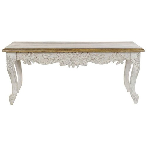 Tavolino legno bianco