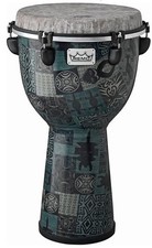 Batteria Remo Apex Mondo 12” verde Kinte Klothe Djembe con borsa e chiave nuova