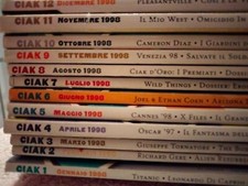 Ciak- rivista di cinema- annata 1998 (dodici numeri)
