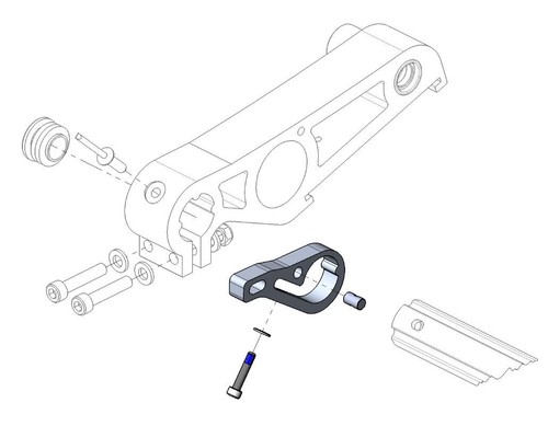 Croozer tubo collegamento - croozer,