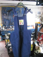 Salopette Meccanico  AGIP F1  anni 70 Vintage tg 52