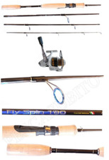 Kit Canna da Pesca Spinning