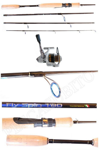 Kit canna pesca spinning - da,