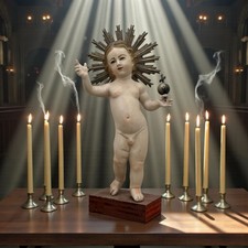 Bambino Gesù Di Praga legno