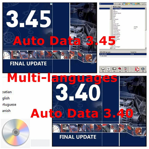 Auto data schemi - auto, 3.45